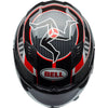 Bell Qualifier DLX Isle of Man Gloss Black-Red Helmet, Full Face Helmets, BELL, Moto Central