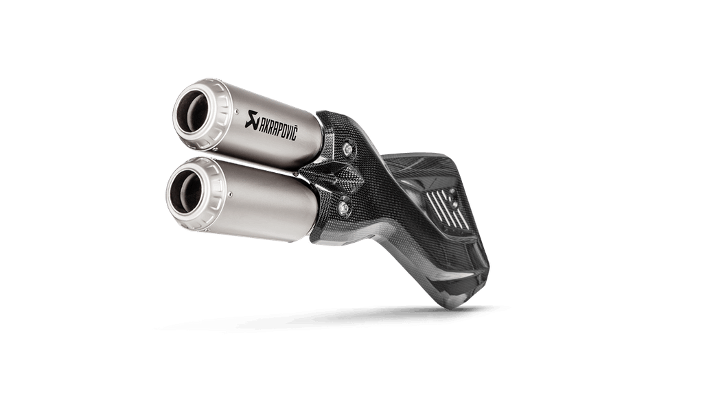 AKRAPOVIC DUCATI MULTISTRADA 950 / 950 S 2019 Slip On Line (Titanium) (S-D9SO10-HIFFT)