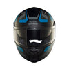 Royal Enfield Lightwing Modular Multi Rays Matt Black Blue Helmet
