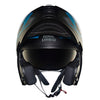 Royal Enfield Lightwing Modular Multi Rays Gloss Black Blue Helmet