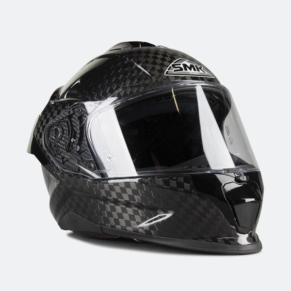 SMK Titan Carbon Fiber Gloss Black (GLCA200) Helmet– Moto Central
