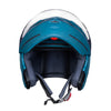 Royal Enfield Modular Adroit Matt Squadron Blue Helmet