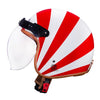Royal Enfield Limited 120 Edition Birth of the Bullet Open Face Helmet (Off White Red)