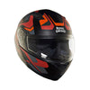 Royal Enfield Lightwing Modular Multi Rays Matt Black Orange Helmet