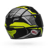 Bell Qualifier Flare Gloss Black-Hi-Viz Helmet, Full Face Helmets, BELL, Moto Central
