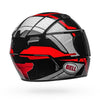Bell Qualifier Flare Gloss Black-Red Helmet, Full Face Helmets, BELL, Moto Central