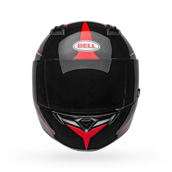 Bell Qualifier Flare Gloss Black-Red Helmet– Moto Central