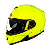 SMK Glide Hi Vision Gloss (HV400), Flip Up Helmets, SMK, Moto Central
