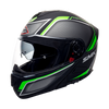 SMK Glide Kyren Matt Black Grey Green (MA268), Flip Up Helmets, SMK, Moto Central