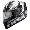 SMK Force Boost Gloss Black Grey (GL216), Full Face Helmets, SMK, Moto Central