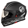 SMK Twister Blade Matt Black-Grey (MA266) - Moto Central
