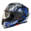 SMK Twister Attack Matt Blue (MA256) - Moto Central