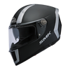 SMK Force Gloss Black (GL200), Full Face Helmets, SMK, Moto Central