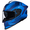 SMK Titan Arok Matt Blue White (MA551) Helmet