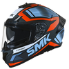 SMK Typhoon Thorn Black Orange Grey Matt (MA276) Helmet