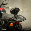 ZANA Top Rack With Plate W 1 Compatible With Pillion Backrest for Royal Enfield Hunter 350 (ZI-8268)