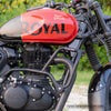 ZANA CRASH GUARD WITH SLIDER BLACK FOR ROYAL ENFIELD HUNTER 350 (ZI-8251)