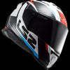 LS2 FF800 Storm Racer Red Blue White Gloss Helmet