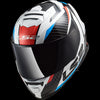 LS2 FF800 Storm Racer Red Blue White Gloss Helmet
