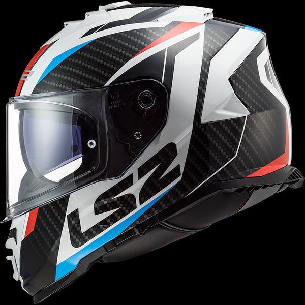 Casco integrale LS2 FF800 Storm Racer Nero Arancio - EuroBikes