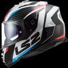 LS2 FF800 Storm Racer Red Blue White Gloss Helmet
