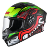 SMK Stellar Animal Black Red Yellow Matt (MA234) Helmet