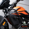 ZANA CRASH GUARD WITH SLIDER TEXTURE MATT BLACK KTM 250 / 390 / 390 X ADV (ZI-7013)