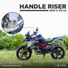 ZANA BMW G 310 GS NEW HANDLE RISER SILVER (ZI-8245)
