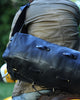 Trip Machine Leather Military Duffel (Black)