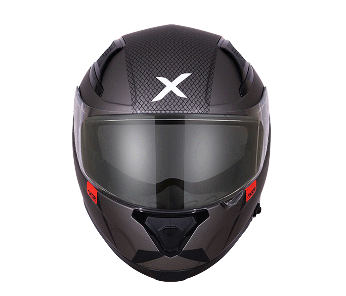 AXOR Apex Sharkco Metal Grey Helmet, Full Face Helmets, AXOR, Moto Central