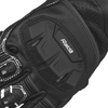 Raida AeroPrix Motorcycle Black White Riding Gloves