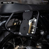 ZANA SADDLE STAYS WITH EXHAUST SHEILD WITH JERRY CAN MOUNTING TEXTURE MATT BLACK FOR GT/INTERCEPTOR650 (ZI-8134)