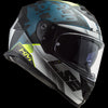 LS2 FF800 Storm Sprinter Matt Black Silver Cobalt Helmet