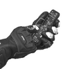 Raida AeroPrix Motorcycle Black White Riding Gloves