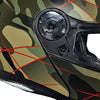 Royal Enfield Lightwing Modular Multi Camo Matt Black Red Helmet