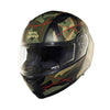 Royal Enfield Lightwing Modular Multi Camo Matt Black Red Helmet
