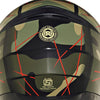 Royal Enfield Lightwing Modular Multi Camo Matt Black Red Helmet