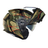 Royal Enfield Lightwing Modular Multi Camo Matt Black Red Helmet