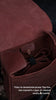 Trip Machine Messenger Bag (Cherry Red)