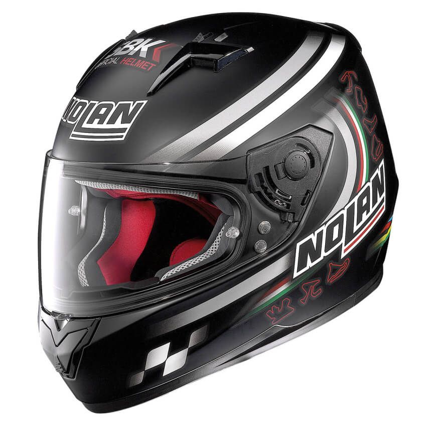 Nolan N64 SBK 89 Helmet Flat Black
