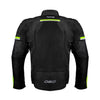DSG Aire Mesh Jacket Black Fluro Yellow