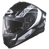 SMK Typhoon Style Matt Black Grey (MA266) Helmet