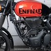 ZANA CRASH GUARD WITH SLIDER BLACK FOR ROYAL ENFIELD HUNTER 350 (ZI-8251)