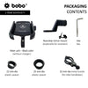 BOBO BM4 Jaw Grip Aluminium Mobile Holder Motorcycle Mobile Mount (Without Charger)