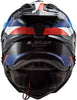 LS2 MX701 EXPLORER Carbon Frontier Gloss Black Blue Helmet
