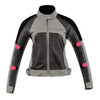 Tarmac Drifter II Level 2 Lady Riding Jacket (Black Grey Pink)