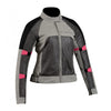 Tarmac Drifter II Level 2 Lady Riding Jacket (Black Grey Pink)