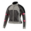 Tarmac Drifter II Level 2 Lady Riding Jacket (Black Grey Pink)