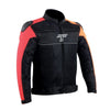 Tarmac One III Level 2 Riding Jacket (Black Red Orange) + Combo Offer FREE Tarmac Tex Gloves (Red)