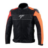 Tarmac One III Level 2 Riding Jacket (Black Red Orange) + Combo Offer FREE Tarmac Tex Gloves (Red)